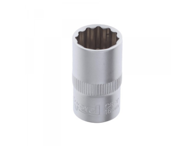 головка торцевая 12-гранная 1/2dr. 16мм от AV STEEL головка торцевая 12-гранная 1/2dr. 16мм