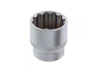 головка торцевая 12-гранная 1/2dr. 30мм от AV STEEL головка торцевая 12-гранная 1/2dr. 30мм